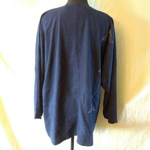 bird of paradise Jackets & Coats - Blue silk jacket bird of paradise Jackets & Coats - Blue silk jacket